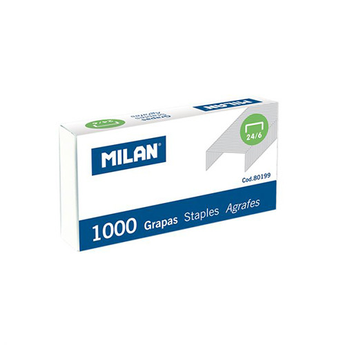 Staples Size 24/6 'Milan'
Box of 10 packs