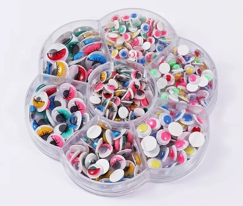 Coloured Self Adhesive Wiggle Eyes
Pack of 550