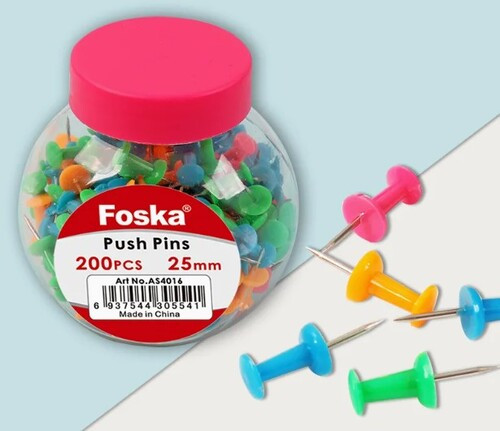 Push Pins Cone Type 'Foska'
Tub of 200