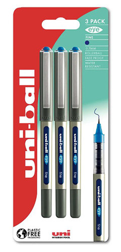 Uni-ball Eye UB 157 0.7mm Blue
Set of 3