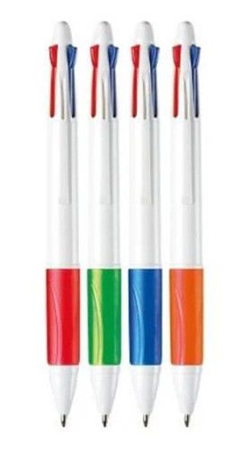 Carioca Retractable Ballpen 4 colours