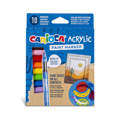 Paint Markers Acrylic
Set of 10