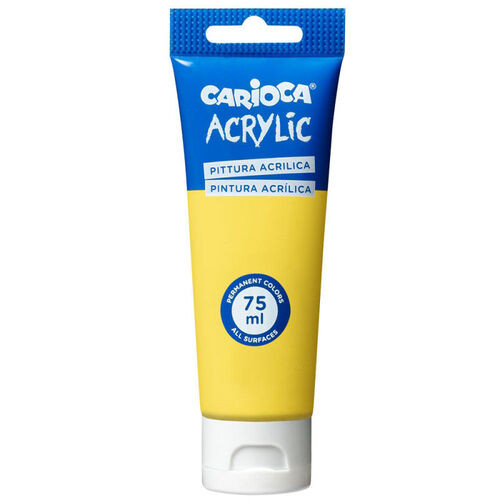 Acrylic Paint 75ml Dark Yellow