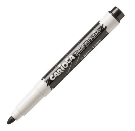 Carioca Whiteboard Marker Black
Bullet Tip