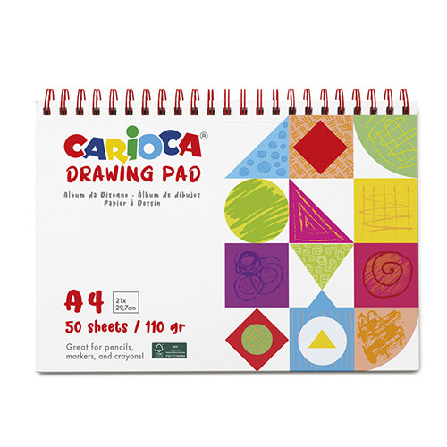 Drawing Sketch Pad Top Spiral A4
50 Sheets