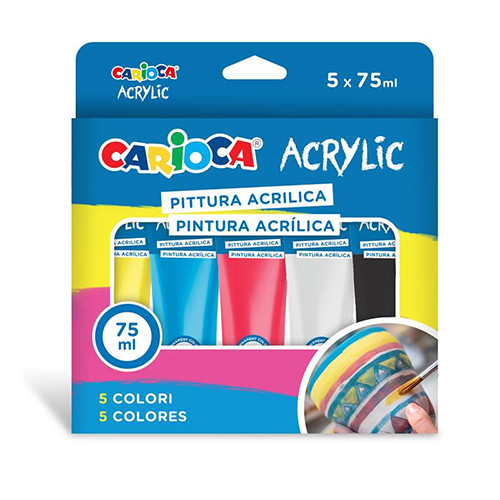 Acrylic Paint 75ml
Set of 5