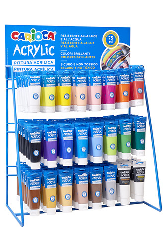 Acrylic Paint 75ml Display