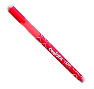 Erasable Ballpoint Pen 'Oops' Red