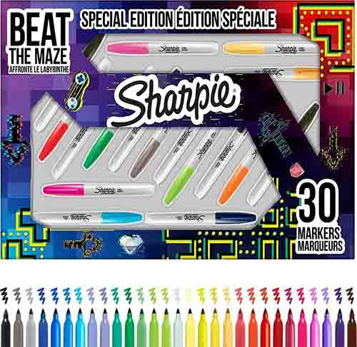 Sharpie Permanent Markers
Set of 30
