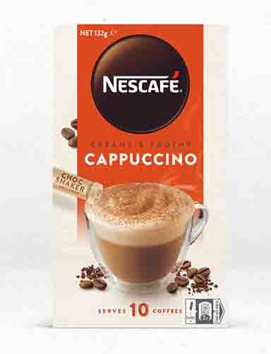 Nescafe Capuccino
Box of 10 Sachets