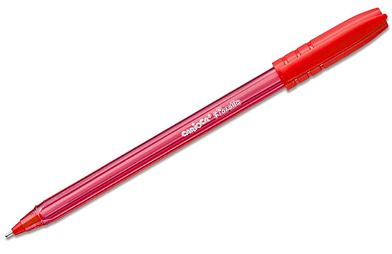 Carioca 'Fiorella' Ballpen Medium Red