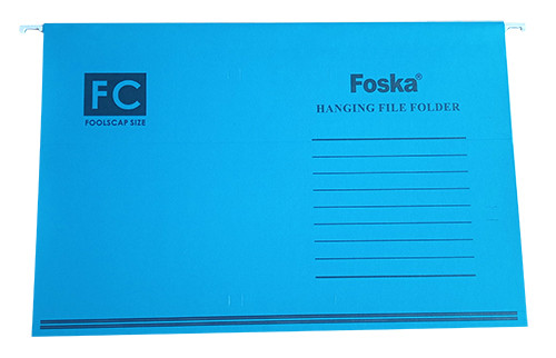 Foska Foolscap Suspension Files Blue
Box of 25
