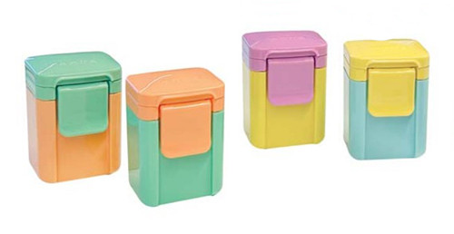 Sharpener with Plastic Container Pastel 'Arda'