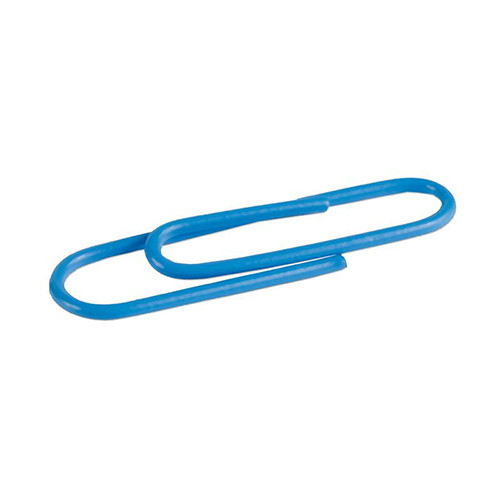 Paper Clips 33mm Plastic Coated 'Milan'
