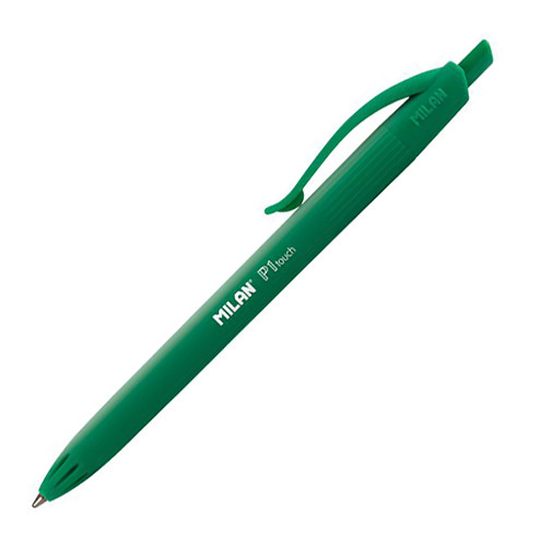 'Milan' Retractable Ballpen Green
