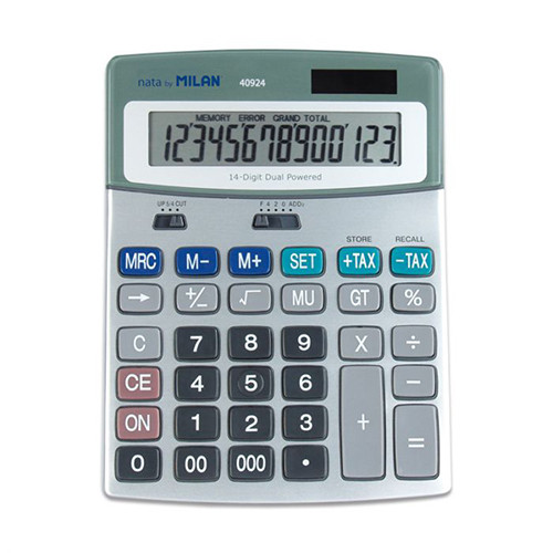 14 Digit Calculator 'Milan'