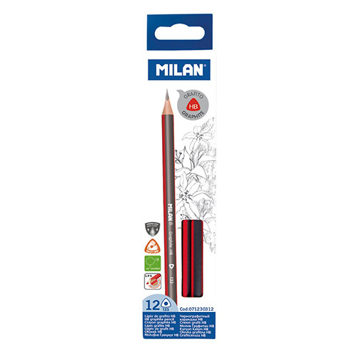 Milan HB Triangular Graphite Pencil