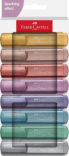 Faber Castell Highlighters Metallic
Pack of 8