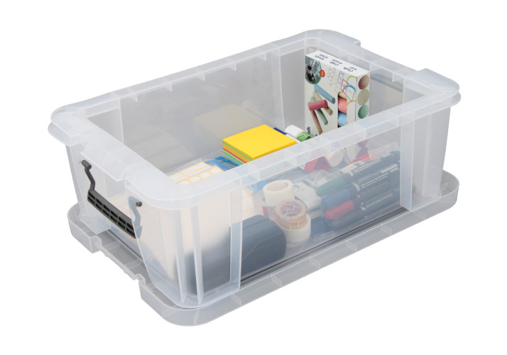 15L Storage Box Clip Lock Handles
