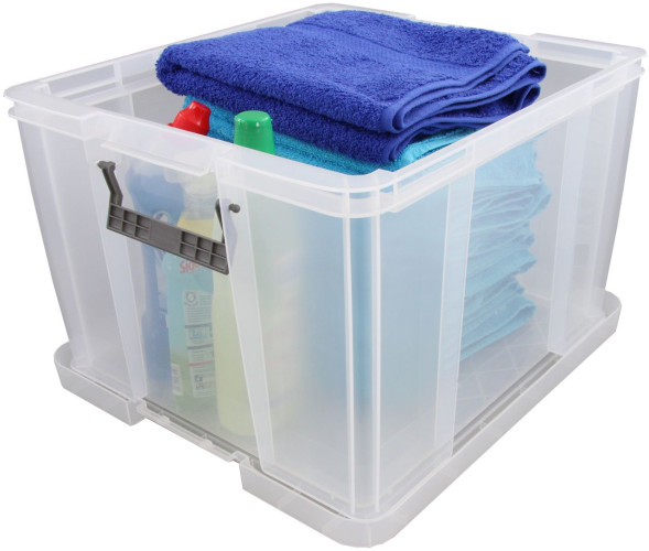 48L Storage Box Clip Lock Handles