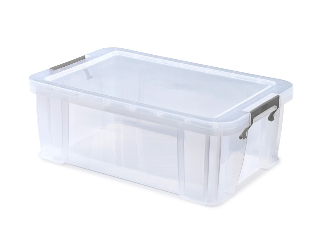 15L Storage Box Clip Lock Handles