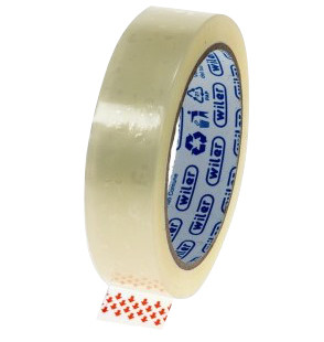 Transparent Tape 25mm x 66m 'Wiler'
Pack of 6 rolls