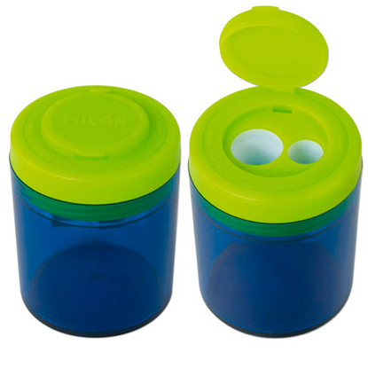 Sharpener 2 Holes with Plastic Container 'Milan'
Sold Single