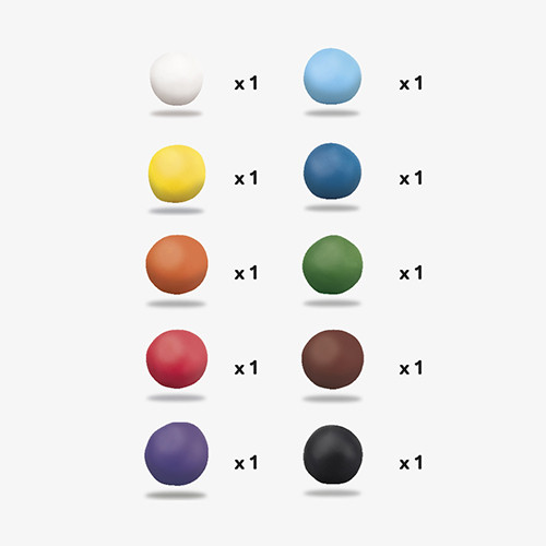 Modelling Clay Box of 10 'Milan'