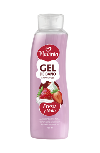 Shower Gel 'Strawberry & Cream'