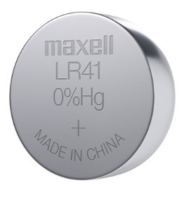 Battery LR41 'Maxell'