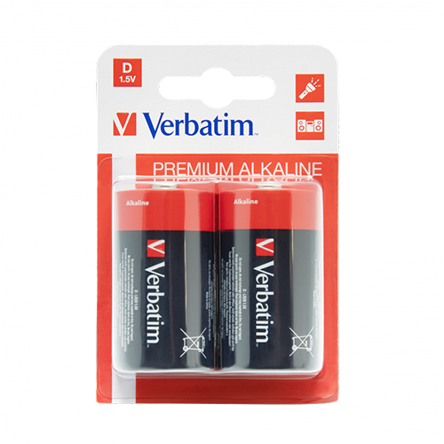 Battery D 'Verbatim'
Pack of 2