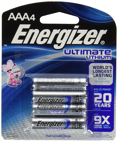 Battery AAA 'Energizer'
Pack of 4