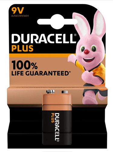 Battery 9 Volts 'Duracell'