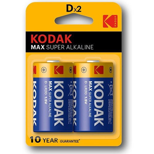 Battery D 'Kodak'
Pack of 2