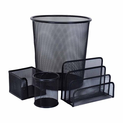 Desk Organiser Set
Mesh Black by 4 pcs