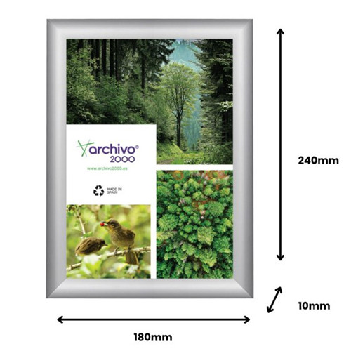 A5 Display Aluminium Frame