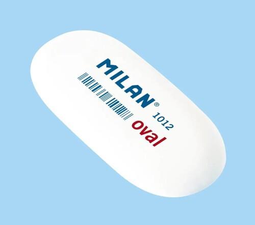 Rubber Erasers 'Milan Oval'