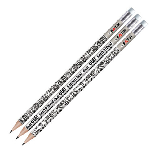 Fatih Rubber Tipped Pencil 'Merhaba'
Sold single