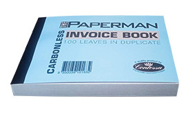 Invoice Book 10.5 x 14cm