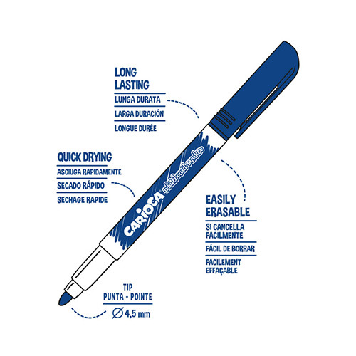 Whiteboard Markers Medium Tip 
Set of 4