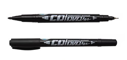 OHP Pen Dual Tip Black