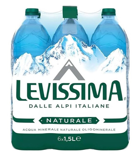 Water Levissima 1.5L
Pack of 6