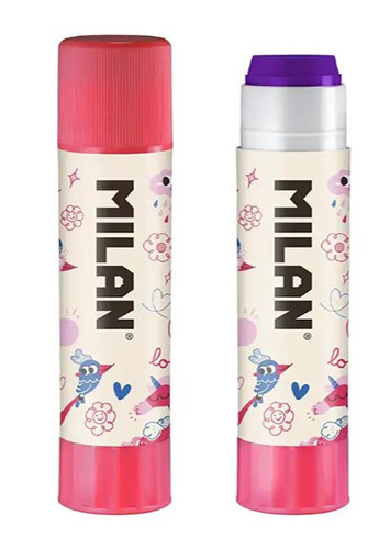 Glue Stick Medium Size Coloured 'Milan'