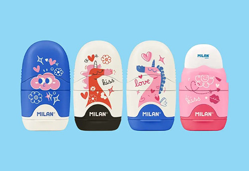 Sharpener with Eraser 'Milan Love'
Sold Single