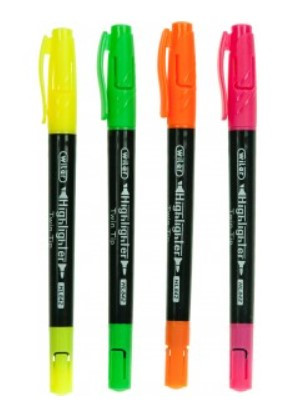 Wiler Highlighters Twin Tip
Pack of 4