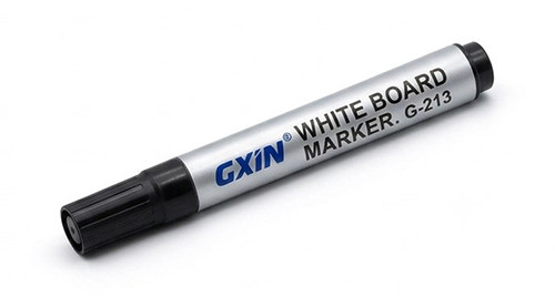 Gxin Whiteboard Marker Black Bullet Tip