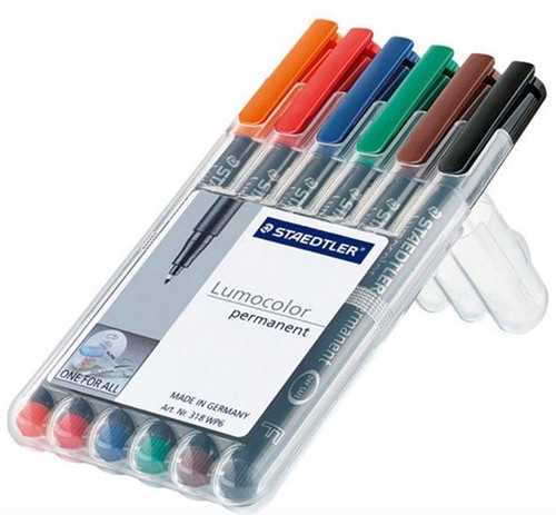 Staedtler Permanent Markers
Pack of 6