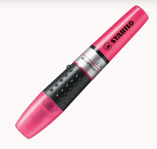Stabilo Highlighter Liquid Markers Pink
Pack of 5
