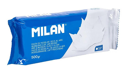 Modelling Clay 500g White 'Milan'