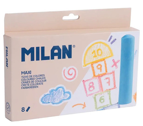 Chalk Coloured Maxi
Pack of 8